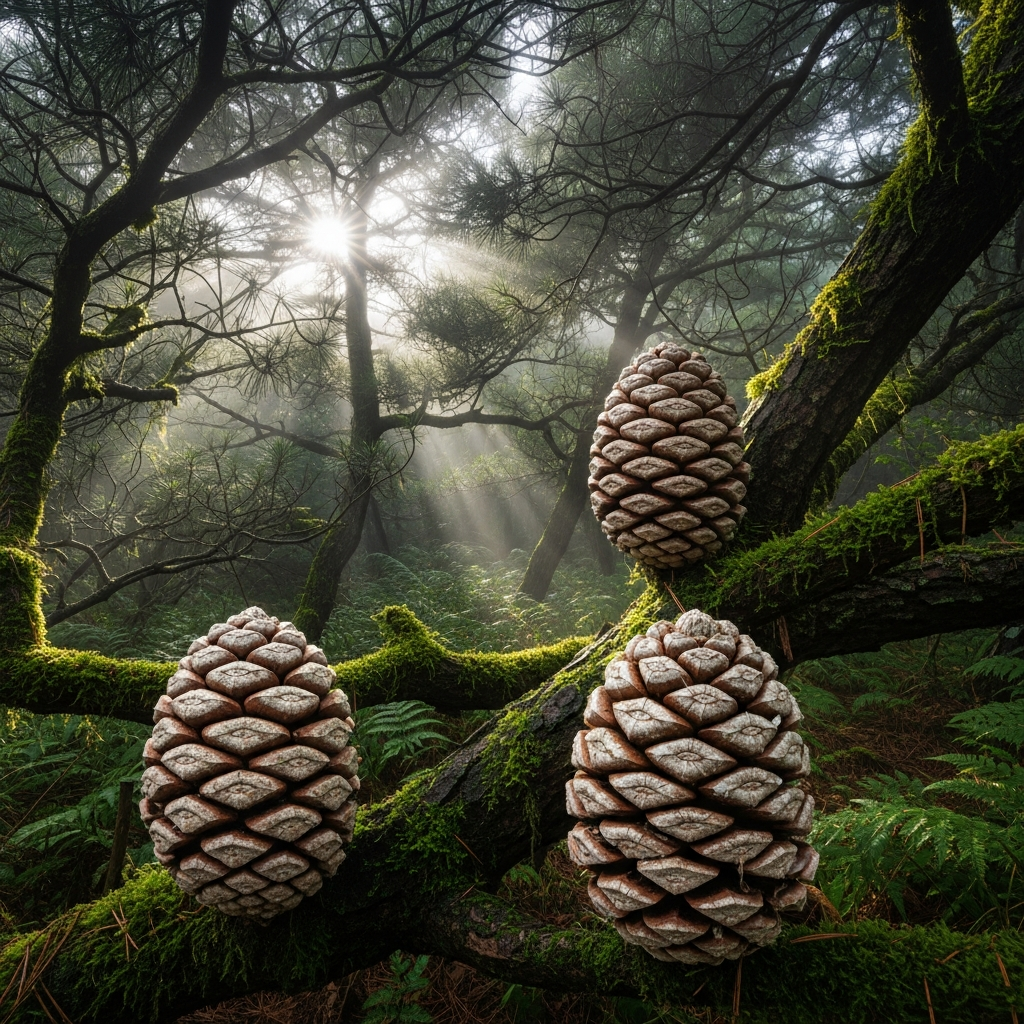 时间的厚礼:探究红松五十载结实周期及其非凡的营养科学